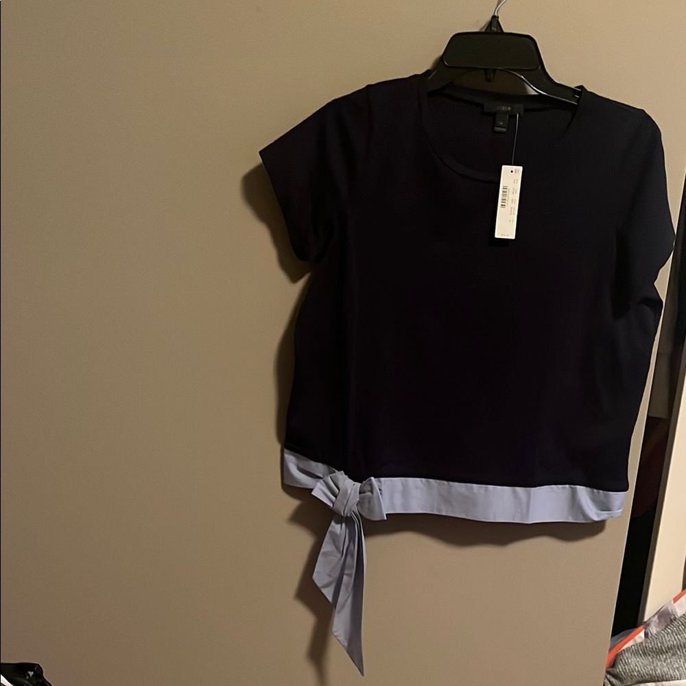 Elegant Blue T-shirt women’s Top- J Crew